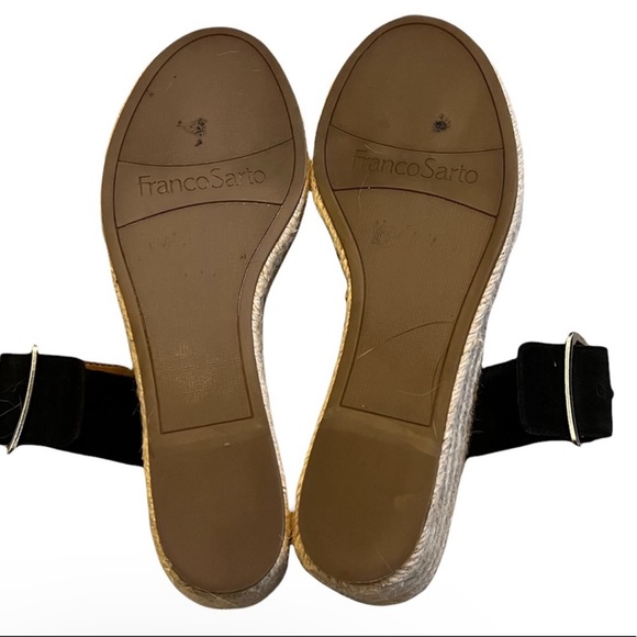 Franco Sarto Coastal Espadrille Platform Wedge Sandals - Picture 9 of 9